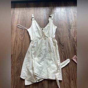 White dress size S